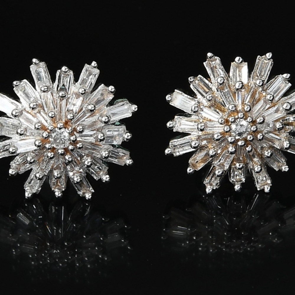 .50ct diamond stud in 10k gold